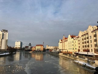 Kaliningrad, Russia in winter