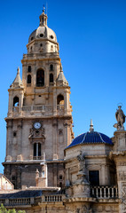 Fototapeta premium Church Spire in Murcia