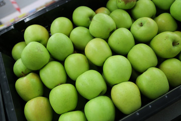 fresh green apples