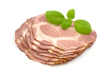 karkówka wędzona w plastrach