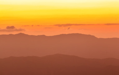 Forest Hill at dawn