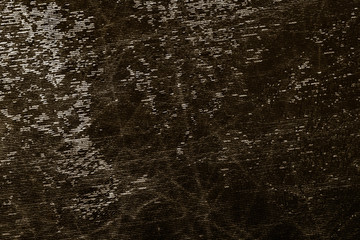 Texture of old painted fabric. Shabby dye on fabric. Dirty wrinkled fabric. Abstract background