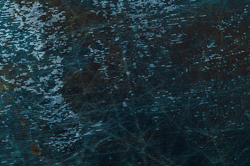 Texture of old painted fabric. Shabby dye on fabric. Dirty wrinkled fabric. Abstract background