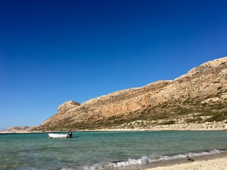 Lagoon in Balos, Crete, Greece