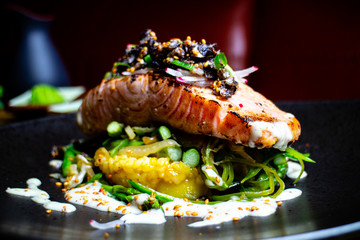 Lachs Filet, Gourmet Restaurant