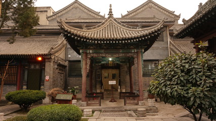 Obraz premium Chinese mosque Xian chinese houses China tourist attraction religion islam old historic town of xian