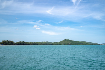 Sattahip sea and ocean, Chonburi province, Thailand