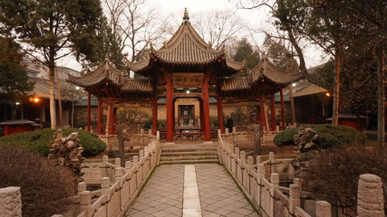 Chinese mosque Xian chinese houses China tourist attraction religion islam old historic town of xian