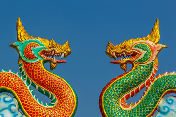 Dragon is in the shrine's beliefs religious.