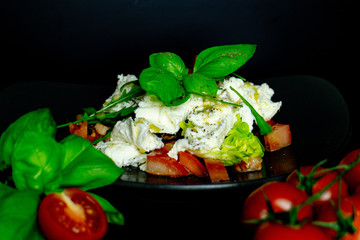 Insalata Capres - Tomaten mit Mozzarella