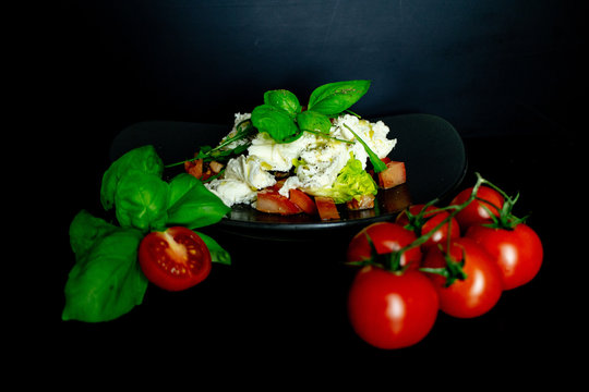 Insalata Capres - Tomaten mit Mozzarella