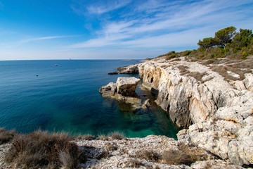 Kamenjak Peninsula is a National park in Croatia is the most beautiful part of Adriatic coast famous for its coastal scenery