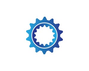 Gear Logo Template vector icon illustration