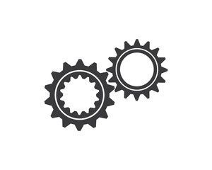 Gear Logo Template vector icon illustration