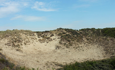 Pas de Calais, dunes de Merlimont 