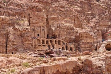 Urn tomb in Petra, Jordan