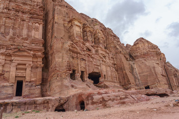 Corinthian tomb in Petra, Jordan