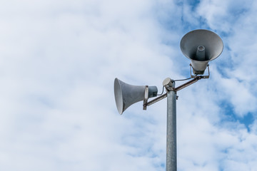 Old loud speakers