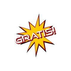 Gratis icon, Gratis sign