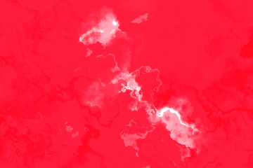 Abstract Digital watercolor. Modern and contemporary artwork. red abstract background