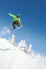 Fotobehang Snowboarding © LUGOSTOCK
