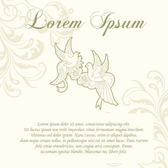 Ornament Backround  Vintage