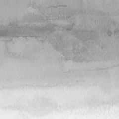 Naklejka premium Silver with gray ink and watercolor textures on white paper background. Paint leaks and ombre effects. Hand painted abstract image.