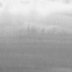 Silver with gray ink and watercolor textures on white paper background. Paint leaks and ombre effects. Hand painted abstract image.