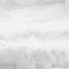 Silver with gray ink and watercolor textures on white paper background. Paint leaks and ombre effects. Hand painted abstract image.