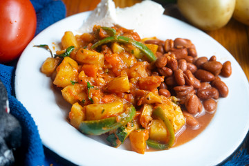 Mexican style potatoes 
