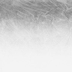 Silver with gray ink and watercolor textures on white paper background. Paint leaks and ombre effects. Hand painted abstract image.