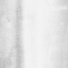 Silver with gray ink and watercolor textures on white paper background. Paint leaks and ombre effects. Hand painted abstract image.