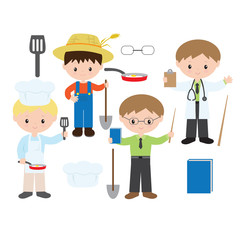 Profession uniform clip art