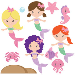 Mermaid clip art