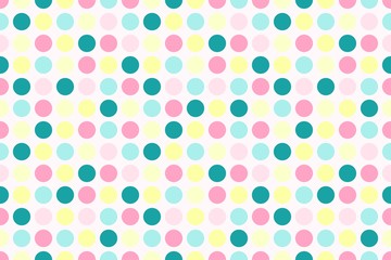 Polka dot pattern. Design for wallpaper, fabric, textile, wrapping. Simple background