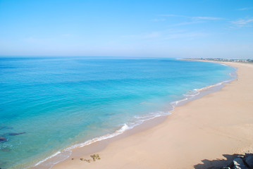 PAISAJE PLAYA DE LOS CAÑOS DE MECA. CÁDIZ