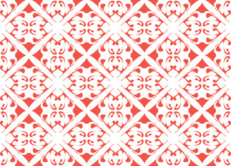 background ethnic red ornament for tile