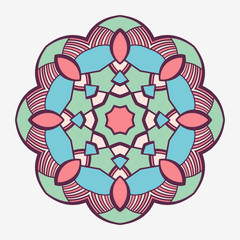 Obraz premium Mandala. Creative circular ornament.