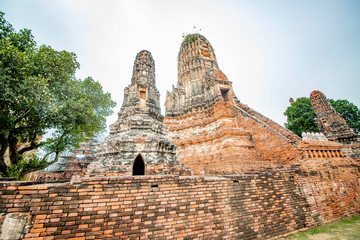 Wat Chaiwatthanaram Temple in Ayutthaya, Thailand