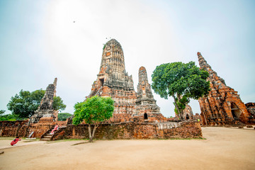 Wat Chaiwatthanaram Temple in Ayutthaya, Thailand