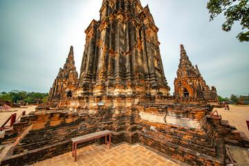 Wat Chaiwatthanaram Temple in Ayutthaya, Thailand