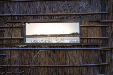 Fenêtre sur le marais de Suscinio