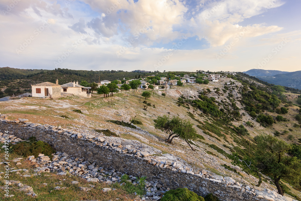 Canvas Prints kastro village, greece