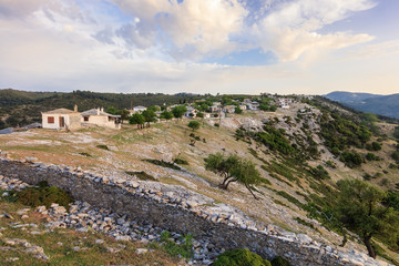 Fototapeta na wymiar Kastro village, Greece