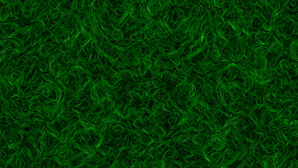 Abstract texture of green fibers.