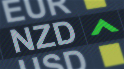 New Zealand dollar rise, world exchange market, currency rate fluctuating