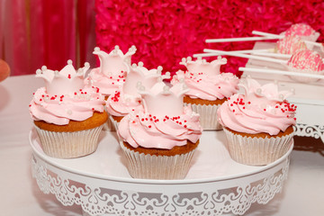 beautiful cake, candy and cake with a unit