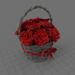 Bouquet of red roses