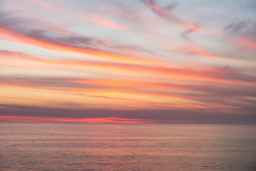 Sunset over Gulf of Mexico