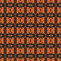 Seamless pattern background from a variety of multicolored squares.